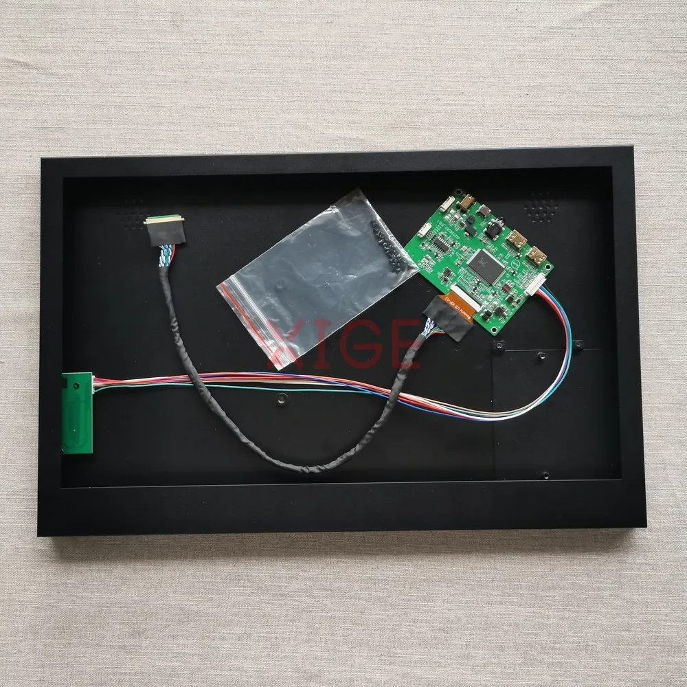 

Подходит для LTN156AT09 DIY Kit 15,6 "LVDS 40-контактный портативный ремонт контроллера дисплея плата драйвера + металлический корпус Micro USB 1366*768 2Mini-HDMI