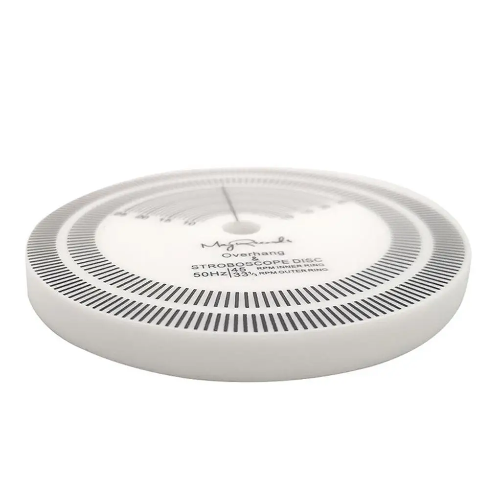 Profesional Vinyl Record Tachometer Strobe Disc Turntable Vinyl Record Player Speed Standard Stroboscope Acrylic for Adjust Tool