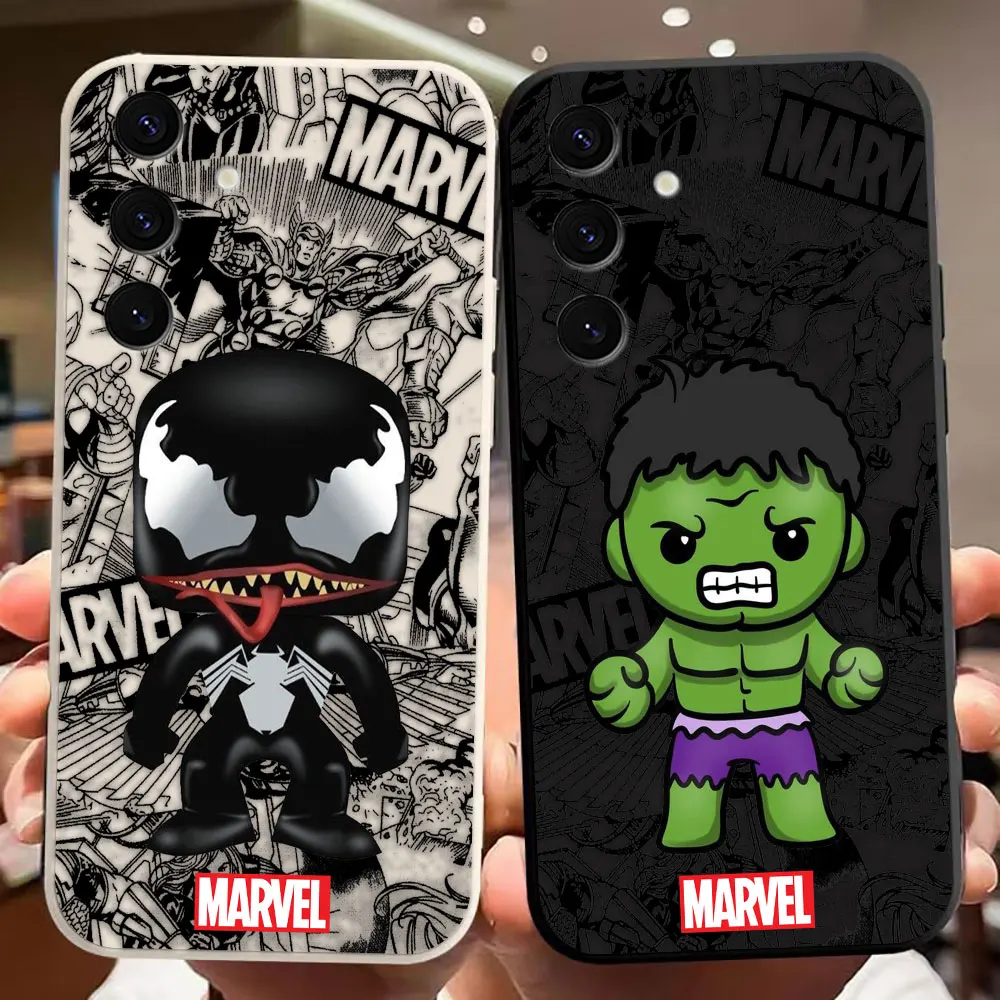 

Venom The Hulk Iran Man Phone Case For Samsung Galaxy S25 S24 S23 S22 S21 S20 FE S10 S30 S11 S11E PLUS ULTRA Soft Silicone Case