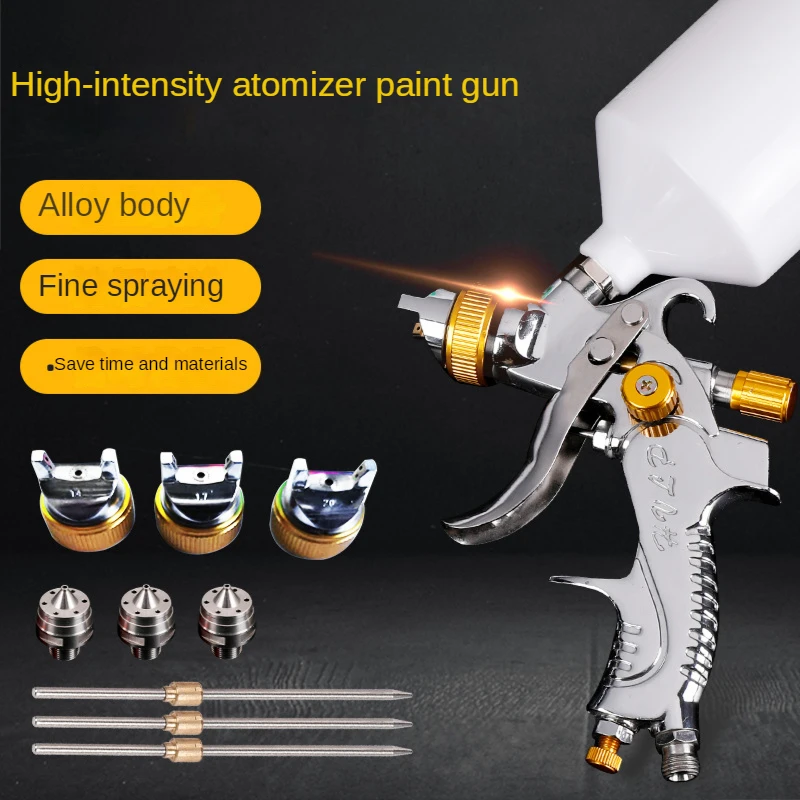 

Automobile high atomization finish paint 1.4/1.7/2.0 spray gun paint furniture pneumatic paint pot spray gun spray gun paint