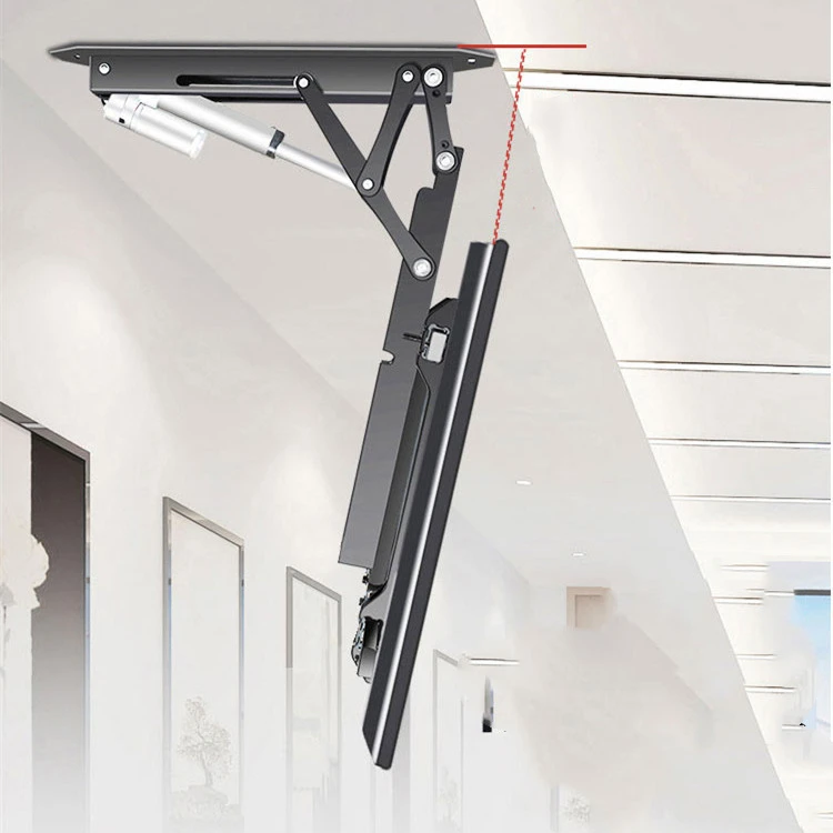 multi-directional Adjustable Motorized Flip Down Electronic Screen TV Ceiling Mount