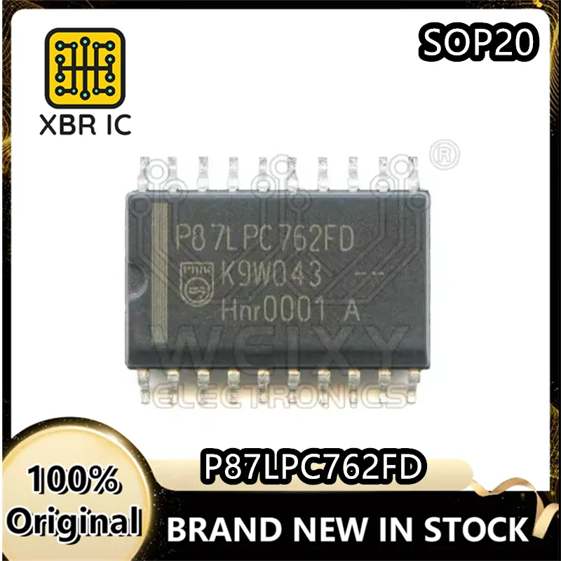 

(2/10 pieces) P87LPC762FD P87LPC762 LPC762 SOP-20 8-bit microcontroller-MCU single-chip microcomputer brand new genuine spot