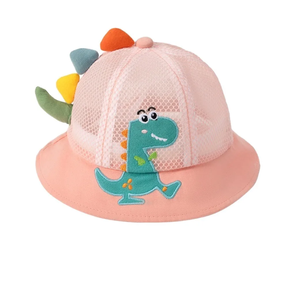 

Детская панама с милым динозавром, сетчатая, дышащая, с защитой от УФ-лучей, пляжная шляпа