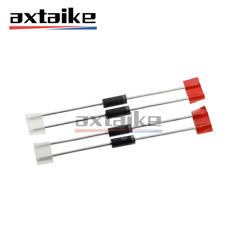 50PCS MUR1100 MBR1100 DO-41 1A 1000V MUR1100ERLG MUR1100EG 100V MBR1100RLG MBR1100G Schottky Diode DIP Axial Lead Rectifier