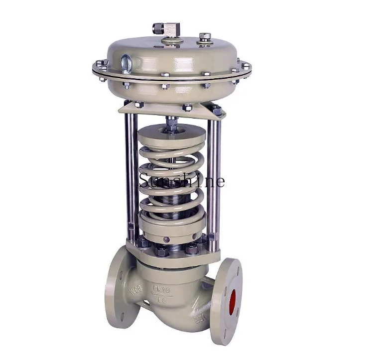 ZZYP صمام تثبيت البخار 16P ذاتي التشغيل من الفولاذ المقاوم للصدأ وتخفيف الضغط DN150