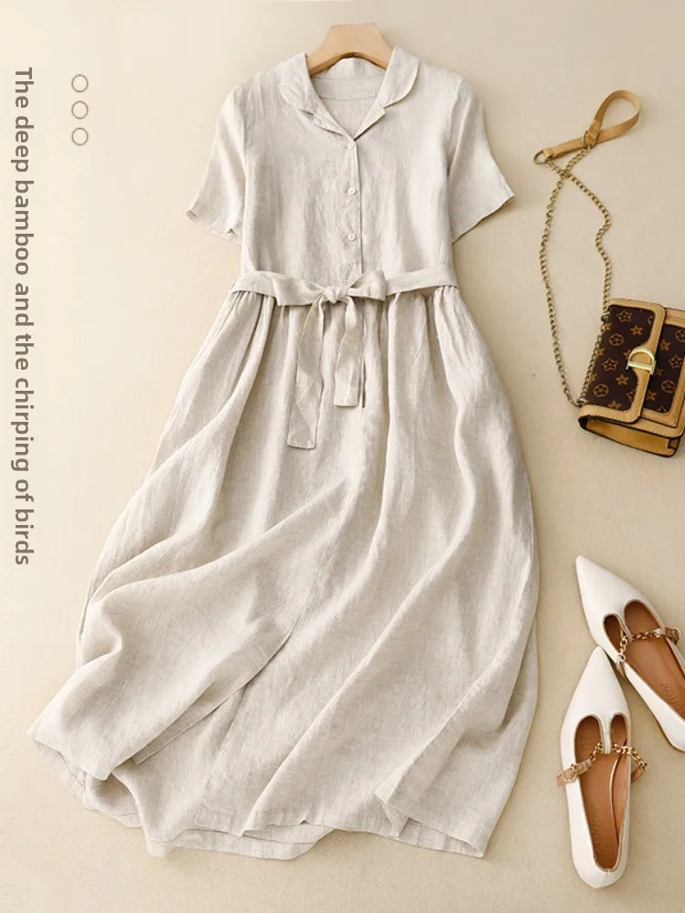 Pure Linen Irt Dr W… - image