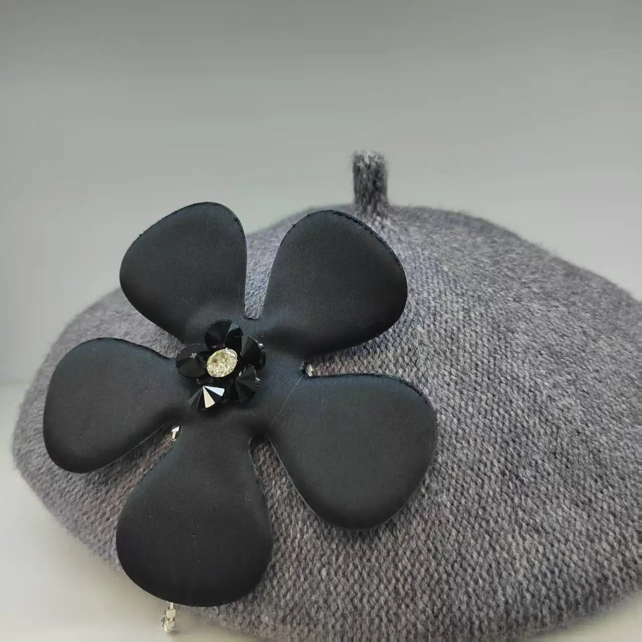 MAXSITI U مزاجه الحجاب قبعات البيريه للنساء الدافئة الحياكة الشتاء قبعة 2025 جديد ريترو موضة الرسام قبعة قبعات للسيدات #4