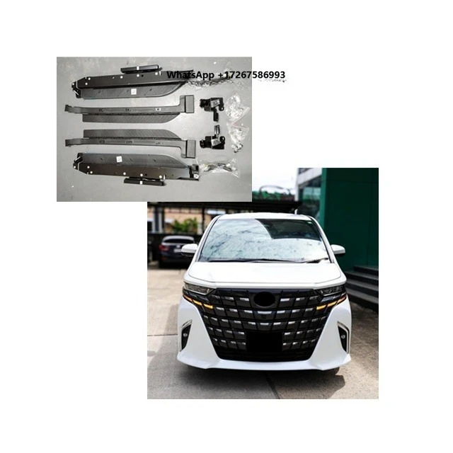 

New Arrived Auto Side Step for T0 y0ta Alphard/Vellfire 2024. Electric Step Working on 2024 Alphard and Vellfire. 40 Series Step