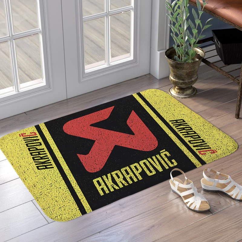 Door Mat Slip-resistant D-Akrapovics Bedroom Living Room Rug Non-slip Custom Doormat Kitchen Corridor Bathroom Floor Carpet