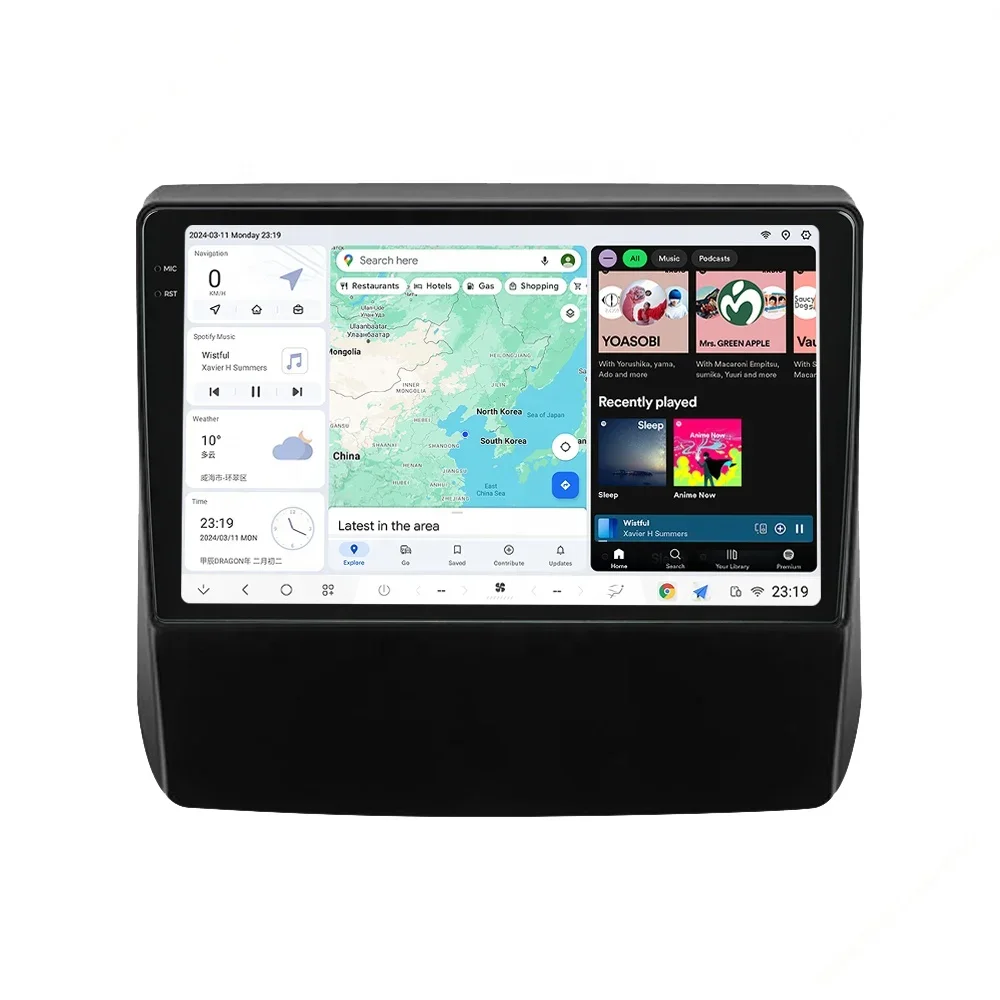 

# Hot ForMekede DUDU7 Android Car Radio Dvd Player 2K QLED Auto Wifi 4G GPS DSP FM AM For Subaru Forester 2018 2019 2020 2021
