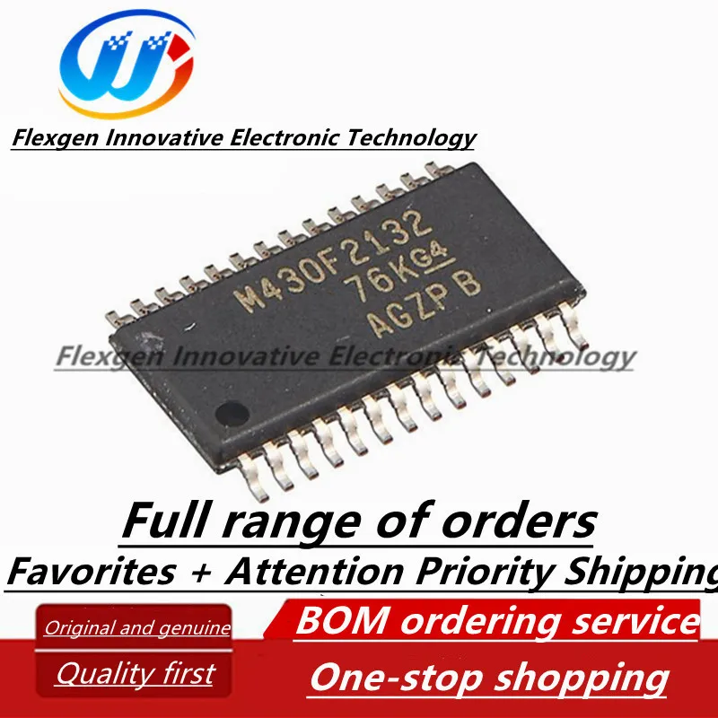 MSP430F2132IPW M430F2132 package TSSOP-28 16-bit microcontroller - MCU 8K Flash