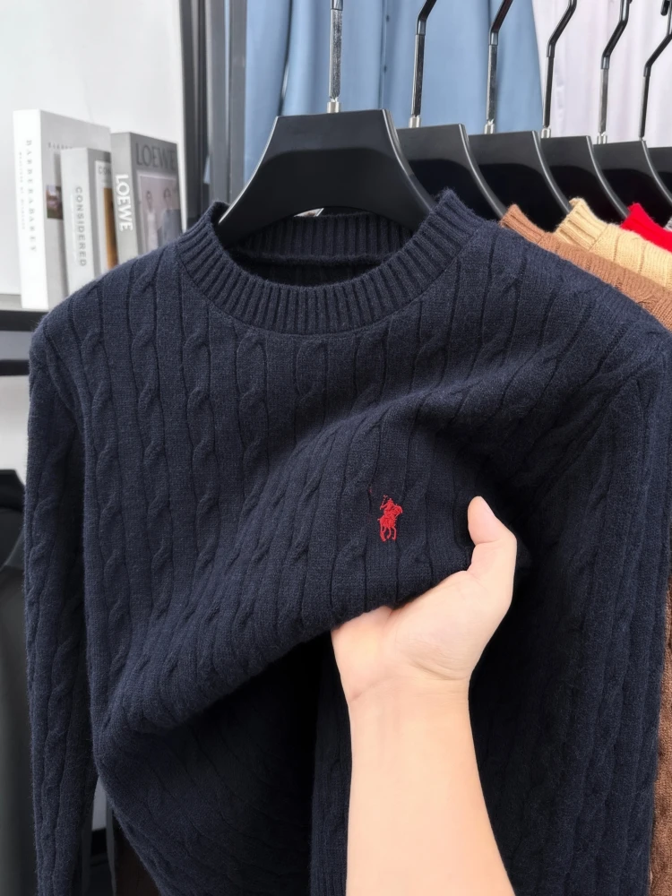 Thumbnail 4 - #18 New Mens Classic Knit Pullovers Arrivals