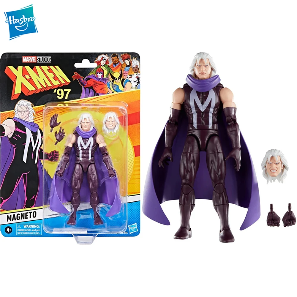 [In Stock] Original Hasbro Marvel Legends Series Marvel Studios X-Men 97 Magneto 6 Inch (15 Cm) Action Figure F9056