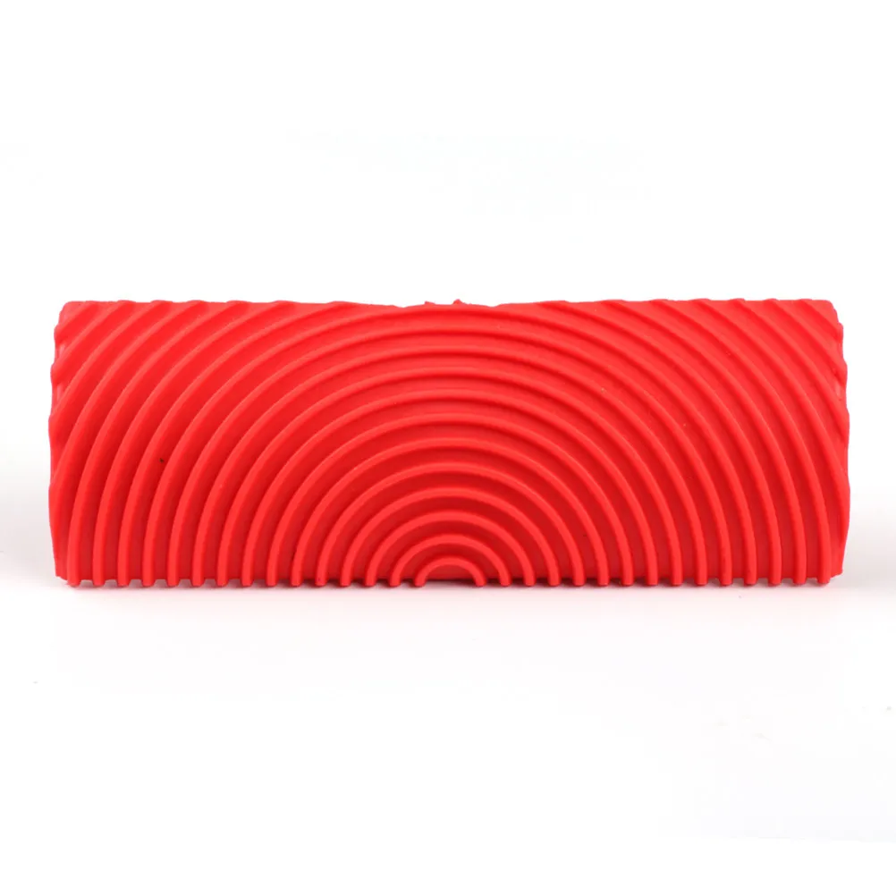 

2 шт. деревянных валиков для декорирования стен, инструмент для создания текстуры под дерево, резиновый валик для яркого эффекта