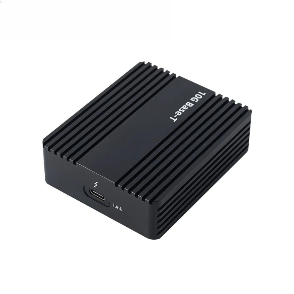10Gbps USB4 Thunderbolt 3/4/5 Ethernet Adapter, 10 Gigabit Network Converter, USB to RJ45 LAN Extender for Mac Mini