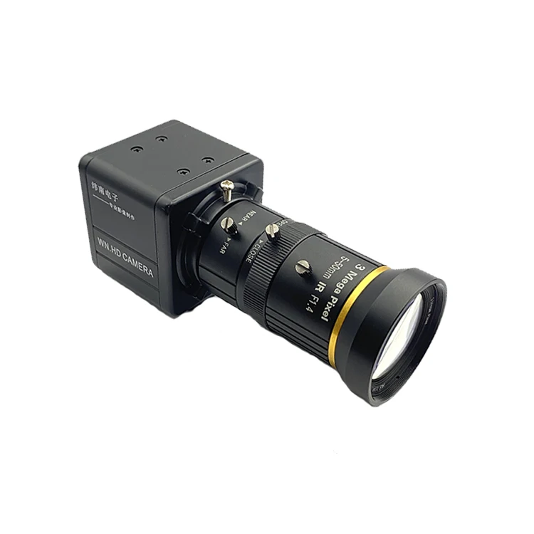 

1/2,8-дюймовая CMOS Full HD 4K USB-камера с ручным зумом, двойной цифровой микрофон для машинного зрения продукта