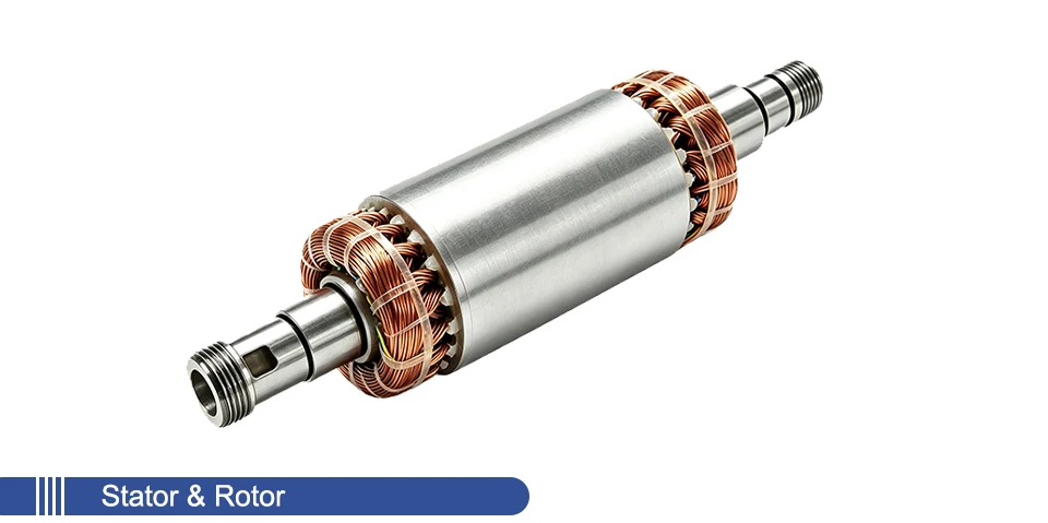 G-penny 1,5 kW ER16 Metallbearbeitungsspindelmotor, Kugelförmiger, wassergekühlter Motor, verwendet für Metall, Eisen, Edelstahl – Detail 6