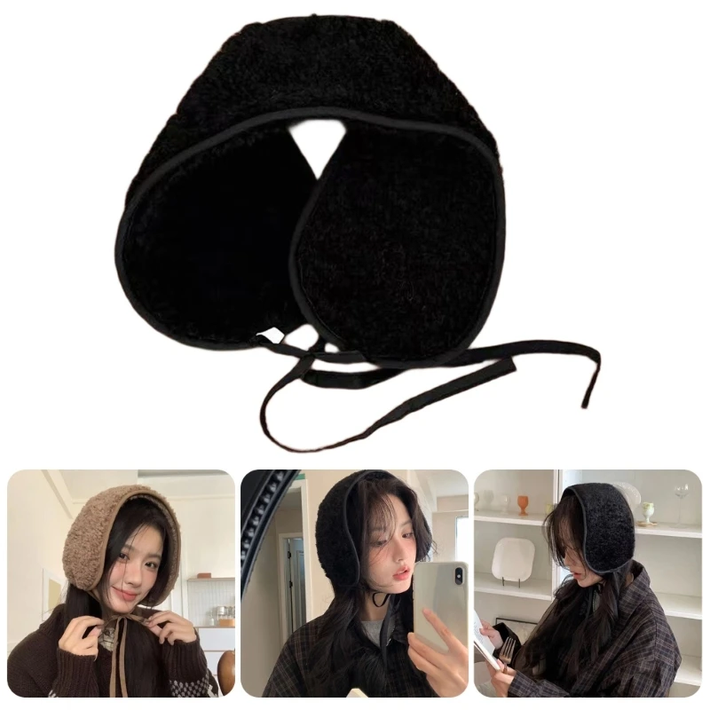 

Fleece Ear Warmers Lovely Ear Cover Simple Ear Muffs Cold Weather Insulated