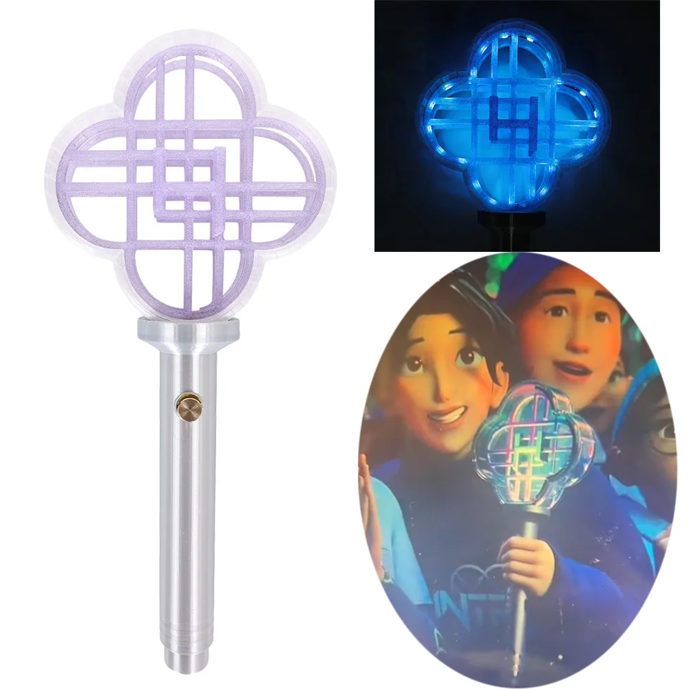 

2025 Cartoon Demon Hunter of KPop Cosplay Cheer stick Emit Light Halloween Carnival Costume Accessories Outfits RolePlay Prop