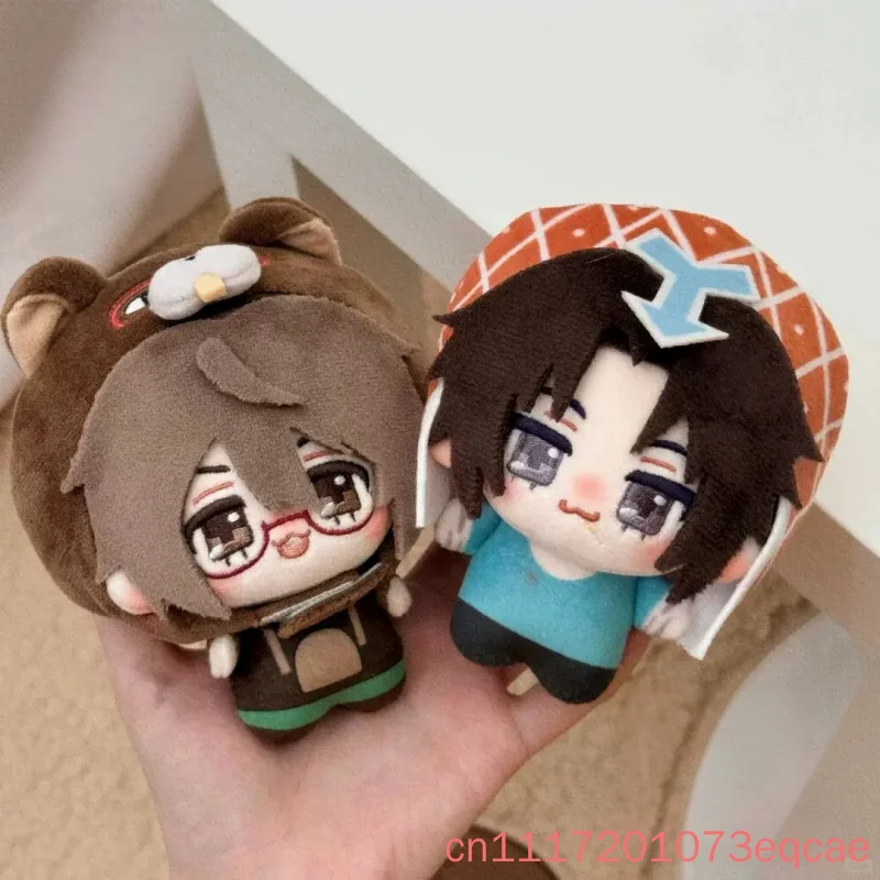 10cm Printed Plush Cotton Doll Pendant Soft Stuffed Anime Character Plushie Collectible Desktop Decor Anime Fans Birthday Gift