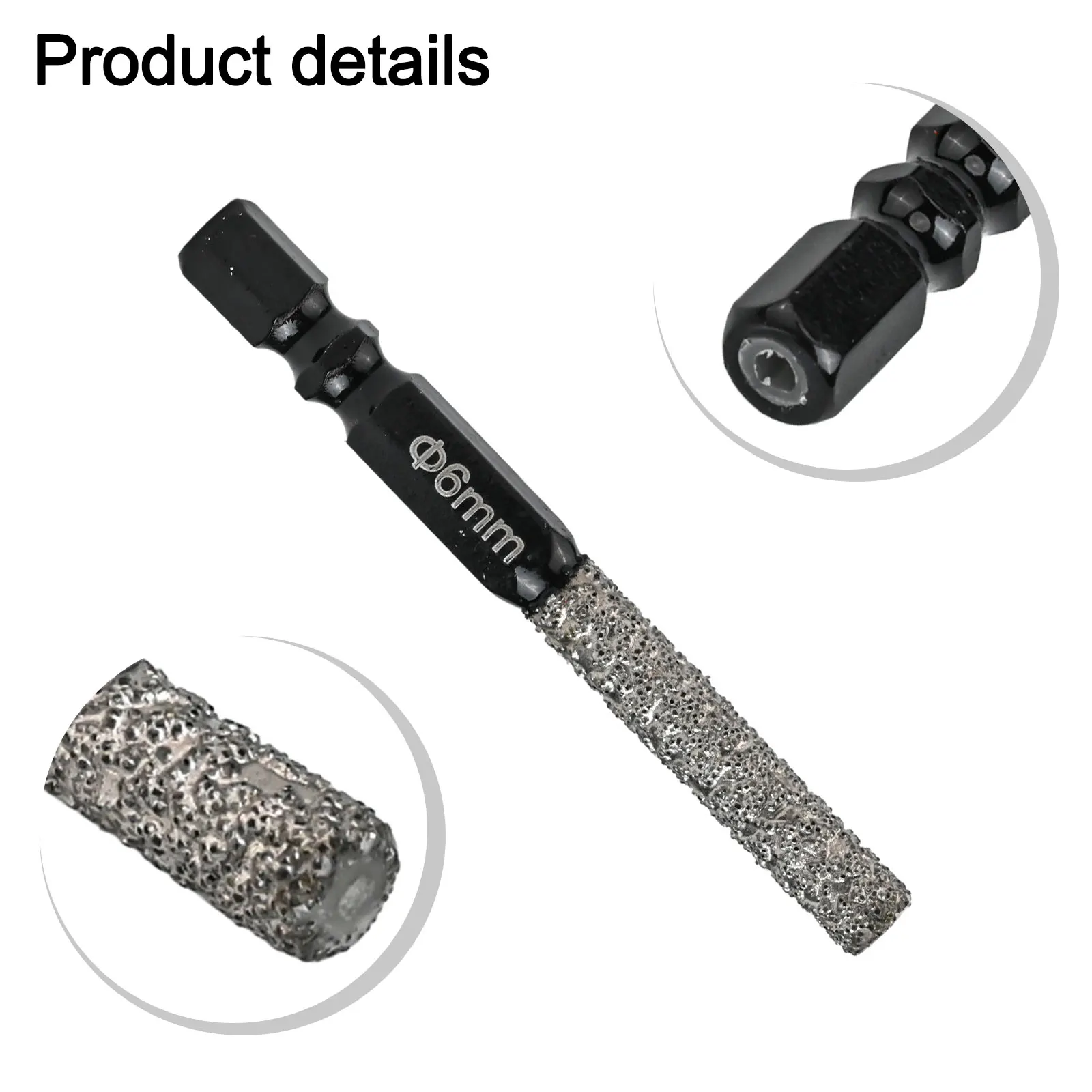 

Сверло для пайки, сверление и шлифовка 2-в-1, шестиугольная ручка, плитка, стекло, мрамор, сверление, специальный открывалка для отверстий