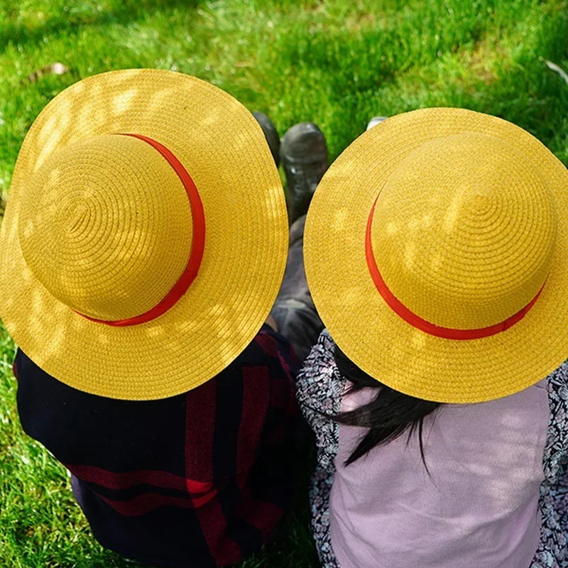 Chapeau de paille primaire jaune Papyrus, casquette de plage, anime japonais, cosplay, livraison directe