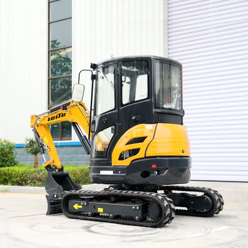 Costruzione di edifici Mini escavatore cinese piccolo escavatore cingolato Mini escavatore 2.6Ton nuovo Bagger