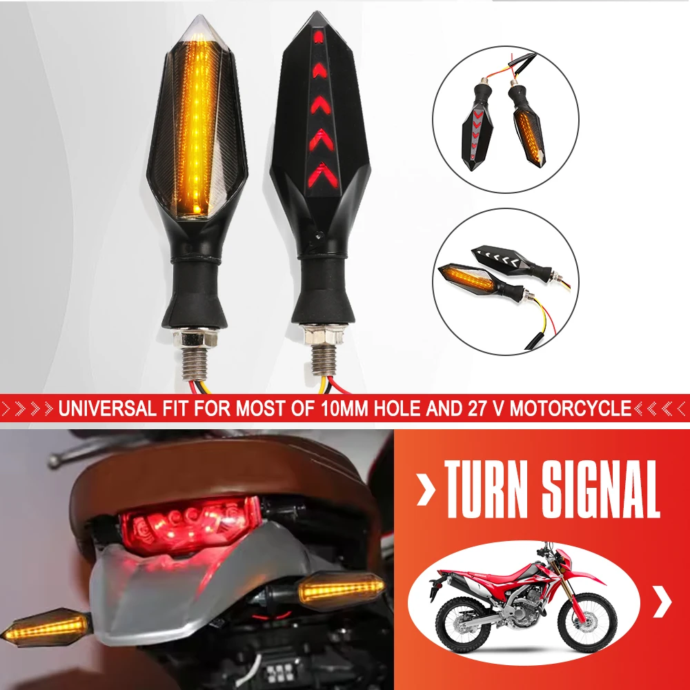 

For Honda CRF250L/300L CRF 250L CRF 300L 2013-2022 2023 2025 Motorcycle LED Lamp Turn Signal Light Indicator Blinker Lamp Light