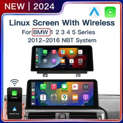 Wireless Carplay Android Auto Car monitor Multimedia for BMW1 2 3 4 5 Series F10/F11/F20/F21/F30/F31/F32/F33/F34/F36 NBT System