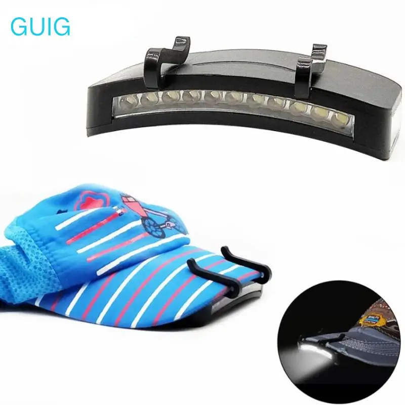 

Супер яркий 11-светодиодный светильник на колпачке, налобный фонарь, налобный фонарь, фонарик, кепка, светильник на клипсе, налобный фонарь для рыбалки