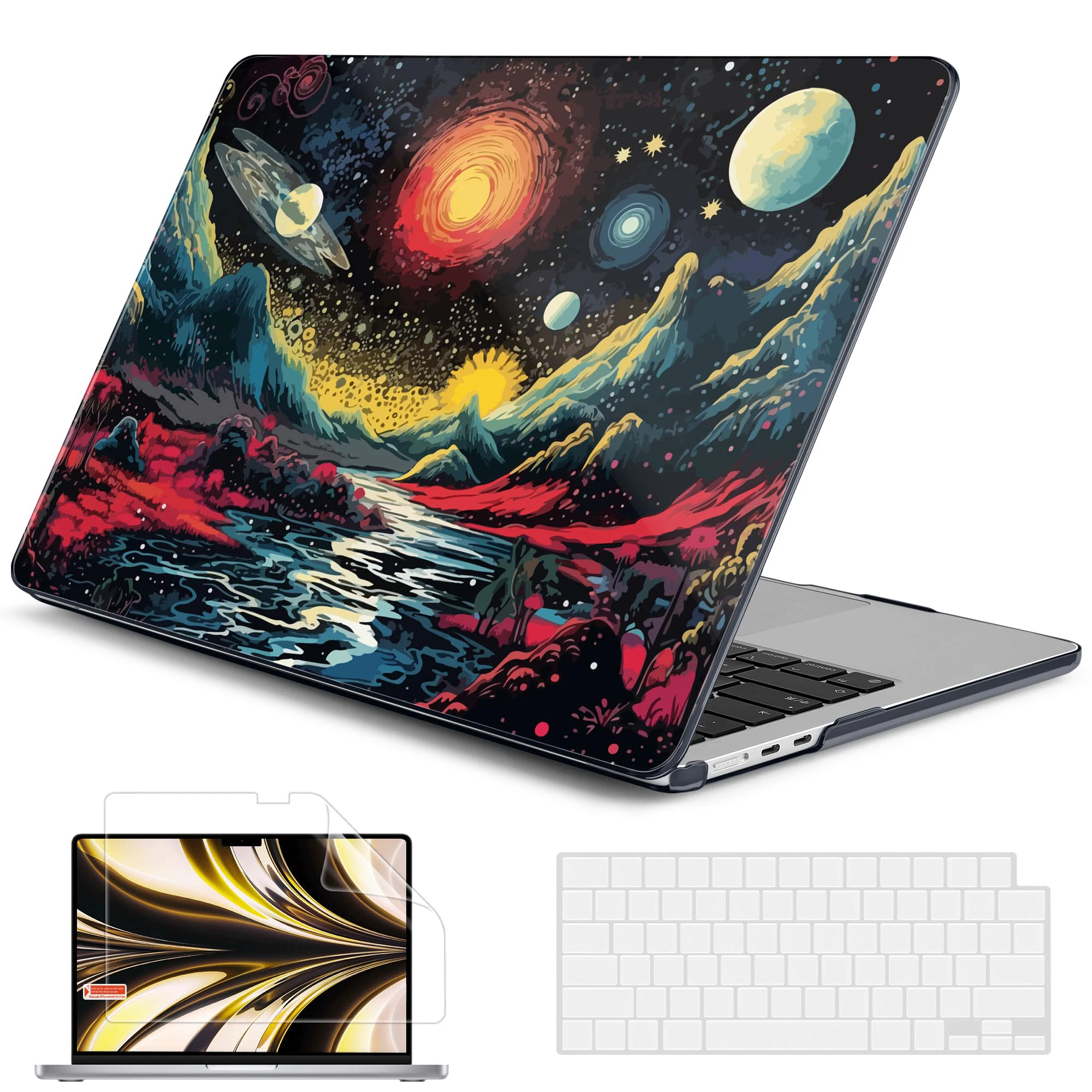 Case for MacBook Pro 14 16 13 Inch M3/M2/M1 Pro/Max Chip Case A2991 A2780 A2485 A2442 A2779 A2992 (2023 2022 2021) for MacBook