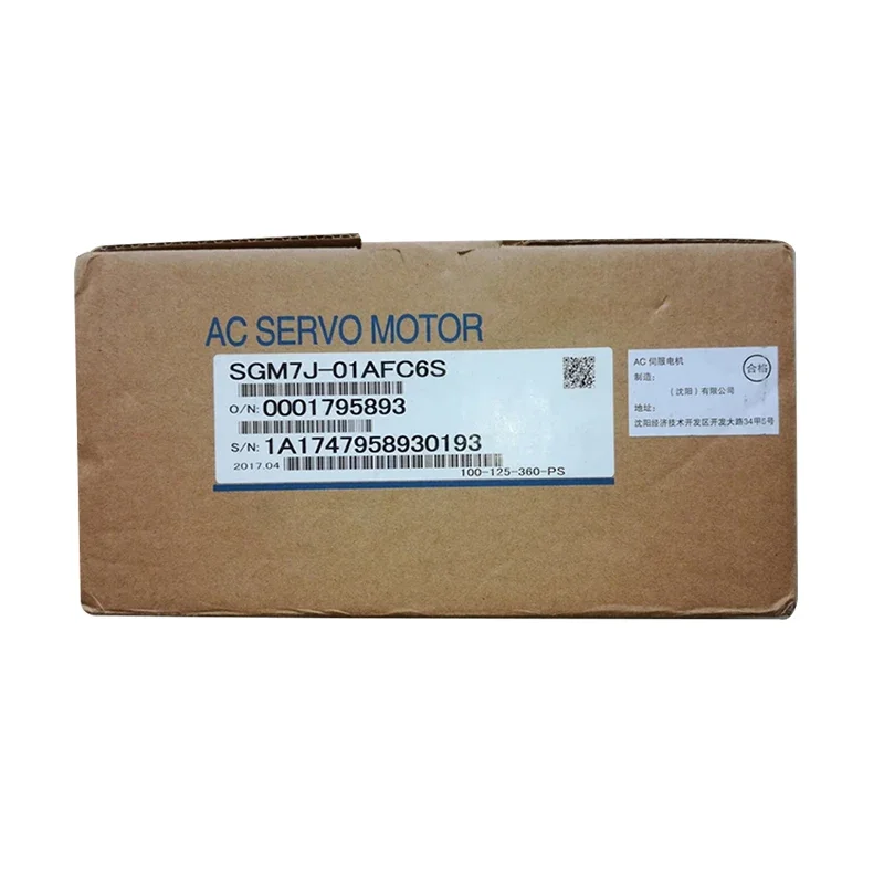 New Brand New Original SGM7J-01AFC6S Programmable Servo Motor Controller for PLC Programming Applications