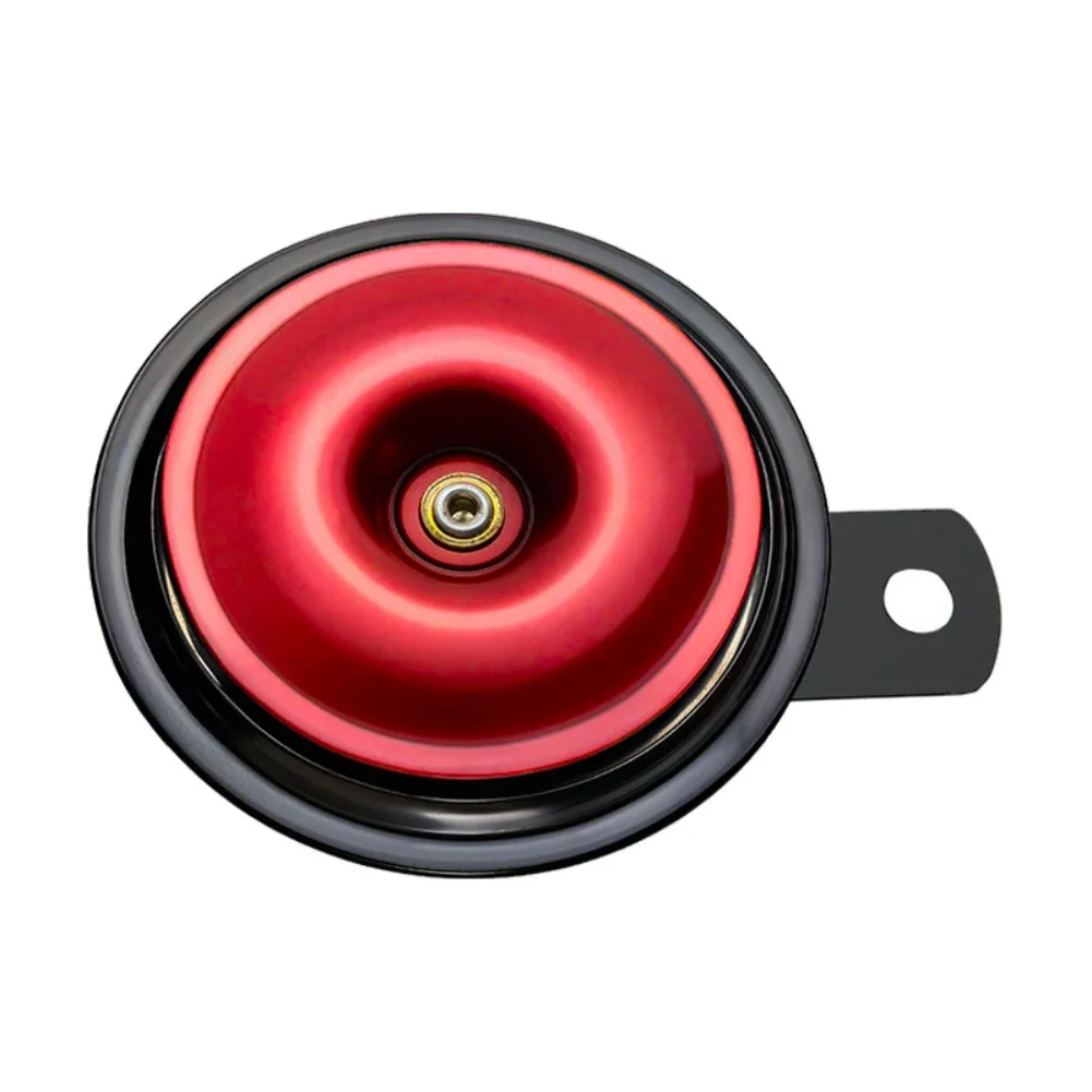 Motorcycle Accessories 12V High And Low Waterproof Speakers Small And Portable Electric Horn-Kit Round Horn-Speaker