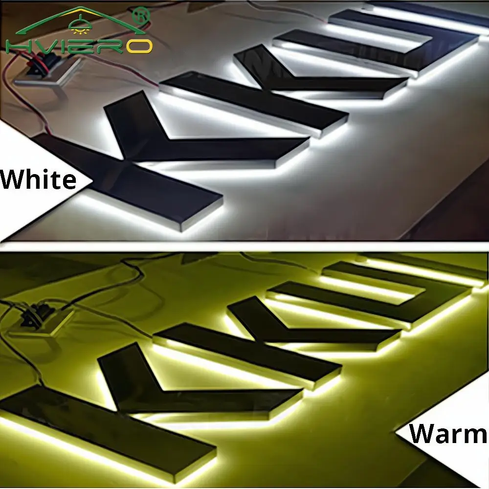 20X 5050 3LED Patch Module Waterproof IP65 DC 12V White Warm Light RGB Logo Super Backlight Module Lighting Advertising Box Sign