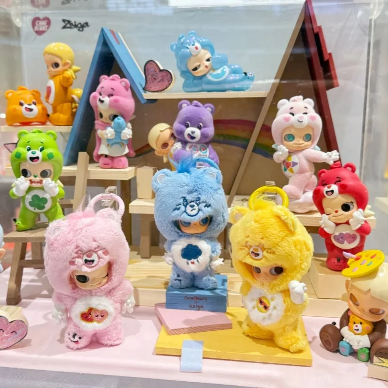 

POPMART CareBears x Zsiga Series слепая коробка игрушки Mystery Box Guess Bag милые настольные украшения коллекция оригинальная аниме-фигурка