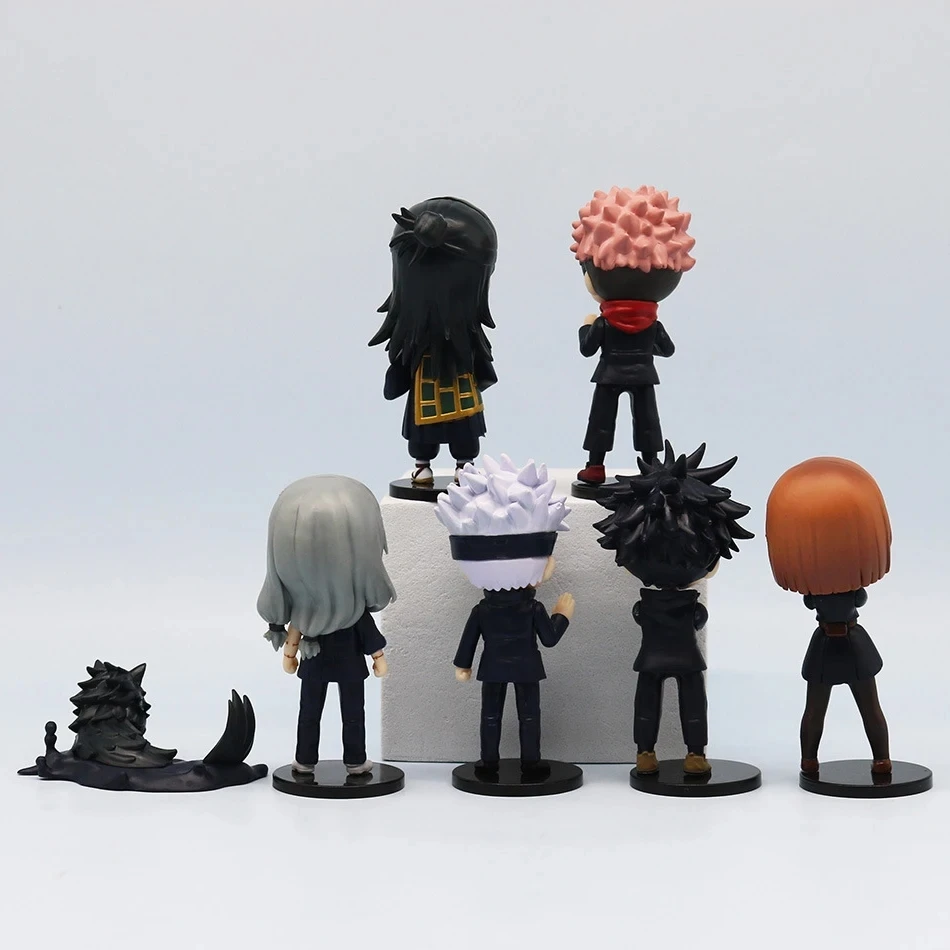 مجموعة شخصيات الأكشن الأصلية من Figuarts Mini Jujutsu Kaisen - Gojo Satoru Mahito Getou Suguru Itadori Fushiguro - Anime Coll