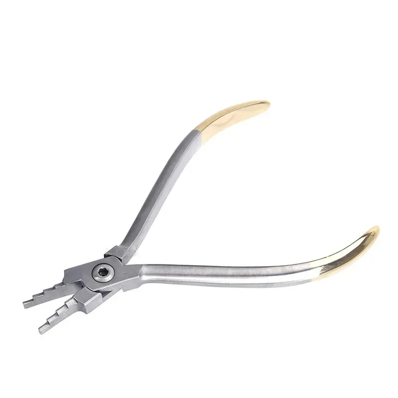 

Dental Torque Bending Plier Orthodontic Loop Forming Bending Plier Nance Plier Maximum for wire diameter 0.7mm Dental Tool
