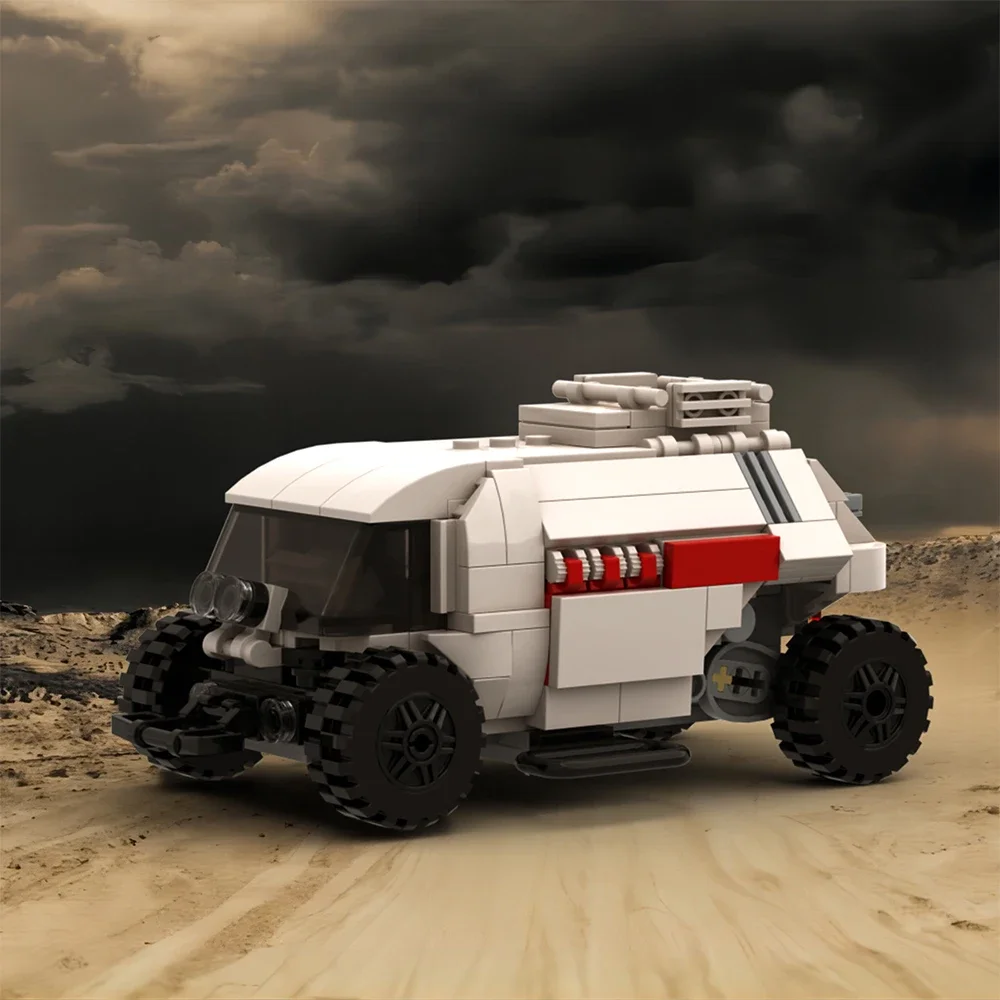 

BuildMOC Interstellar Game Chariot Jupitersed 2 Building Block Toy Set Losted in the Space Charriot Vehicle Model Kids Toy Gift