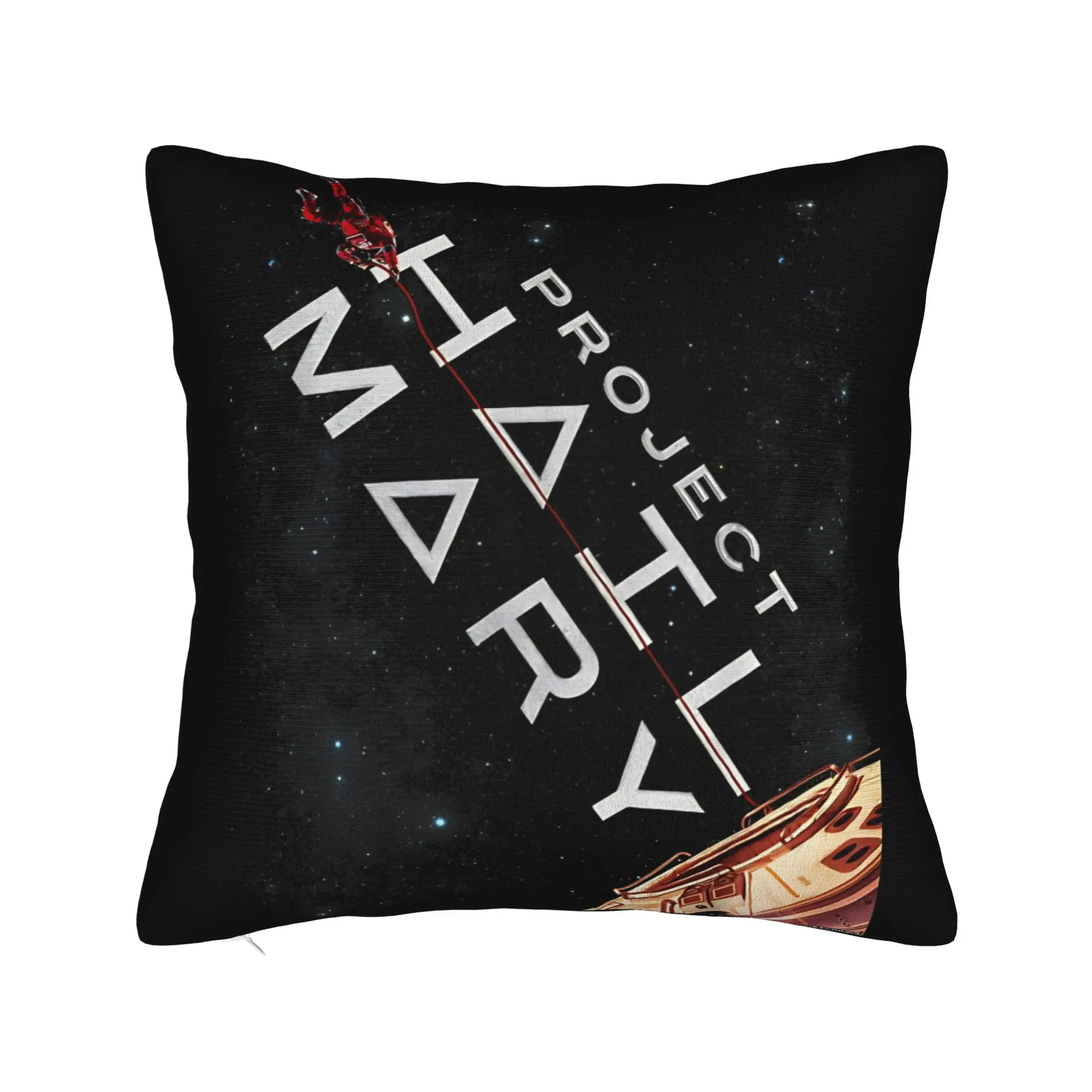 Project Hail Mary Pillowcases  Retro Trendy Pillow Case For Sofa Home Decoration Design Pillow Cover