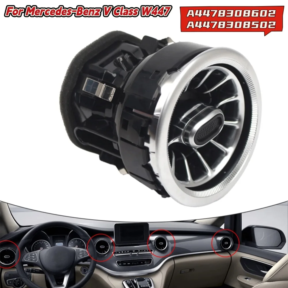 

Передняя приборная панель автомобиля, климат-воздуховыпускное отверстие для Benz W447 для Vito V250 V260 A4478308602 A4478308502, прямая установка