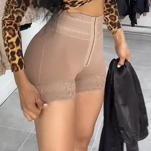 Imagen 2 del producto Pantalones cortos de realce de glúteos, entrenador de cintura, ropa moldeadora, Control de barriga, compresión posparto, moldeador de cuerpo Bbl, figura de reloj de arena, curvas encantadoras