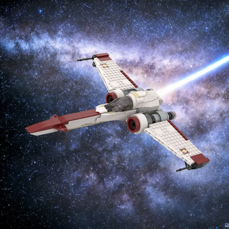 

345PCS Star Battle Clone Z-95 Headhunter Starfighter Building Blocks Educational DIY Toy for Kids Operational Skill Development