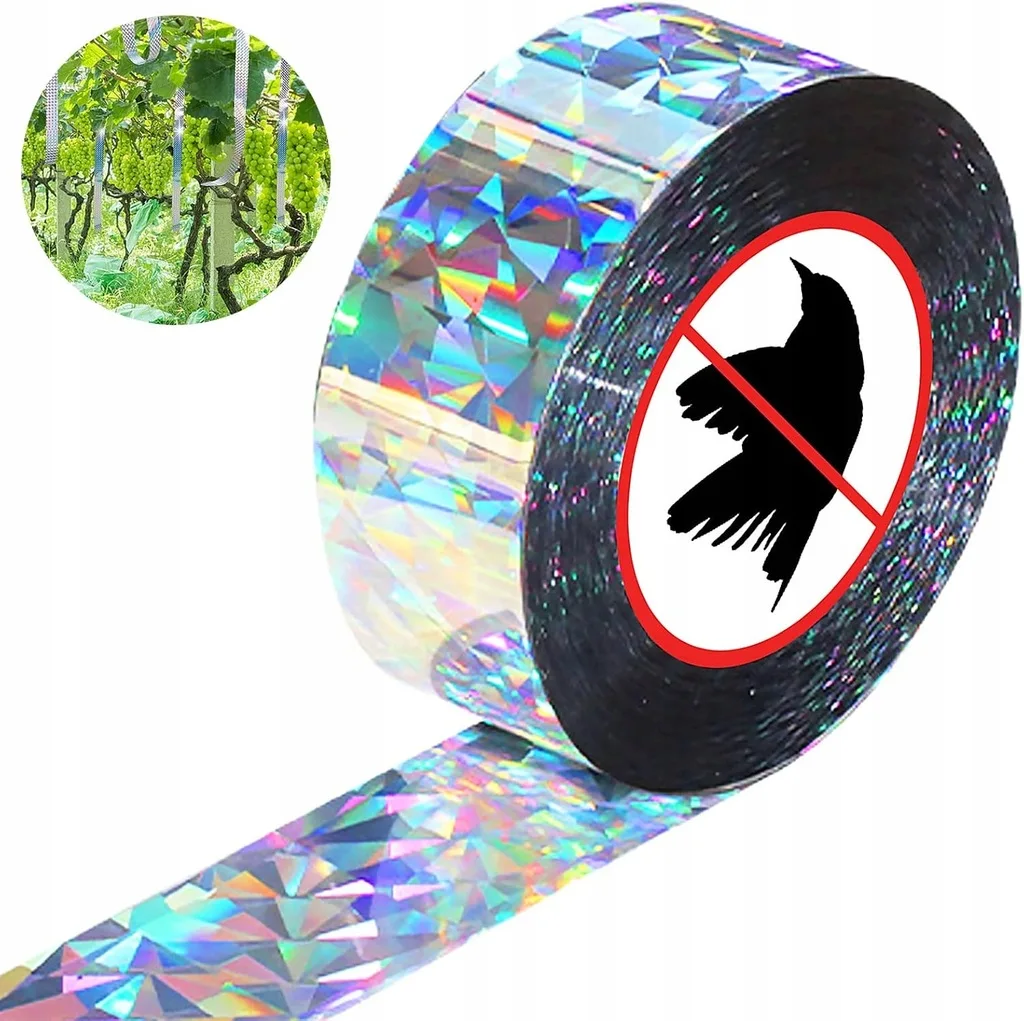 VOGELSCHERMBAND 2.4 | 50m VOGELSCHEERING VOOR DE REFLECTERENDE TUIN
