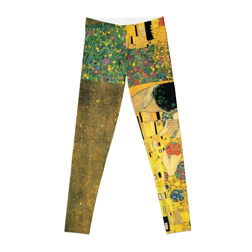 

The Kiss - Gustav Klimt Leggings Sports pants for Female legging pants workout shorts leggins push up woman Womens Leggings