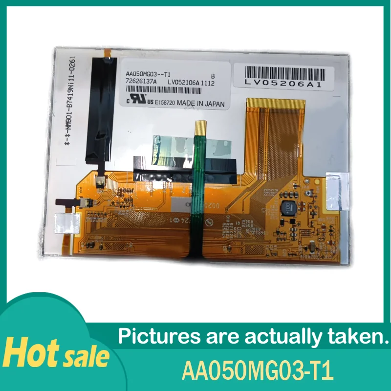 

100% Original AA050MG03-T1 5" Inch 800*480 LCD Panel with Touch Screen