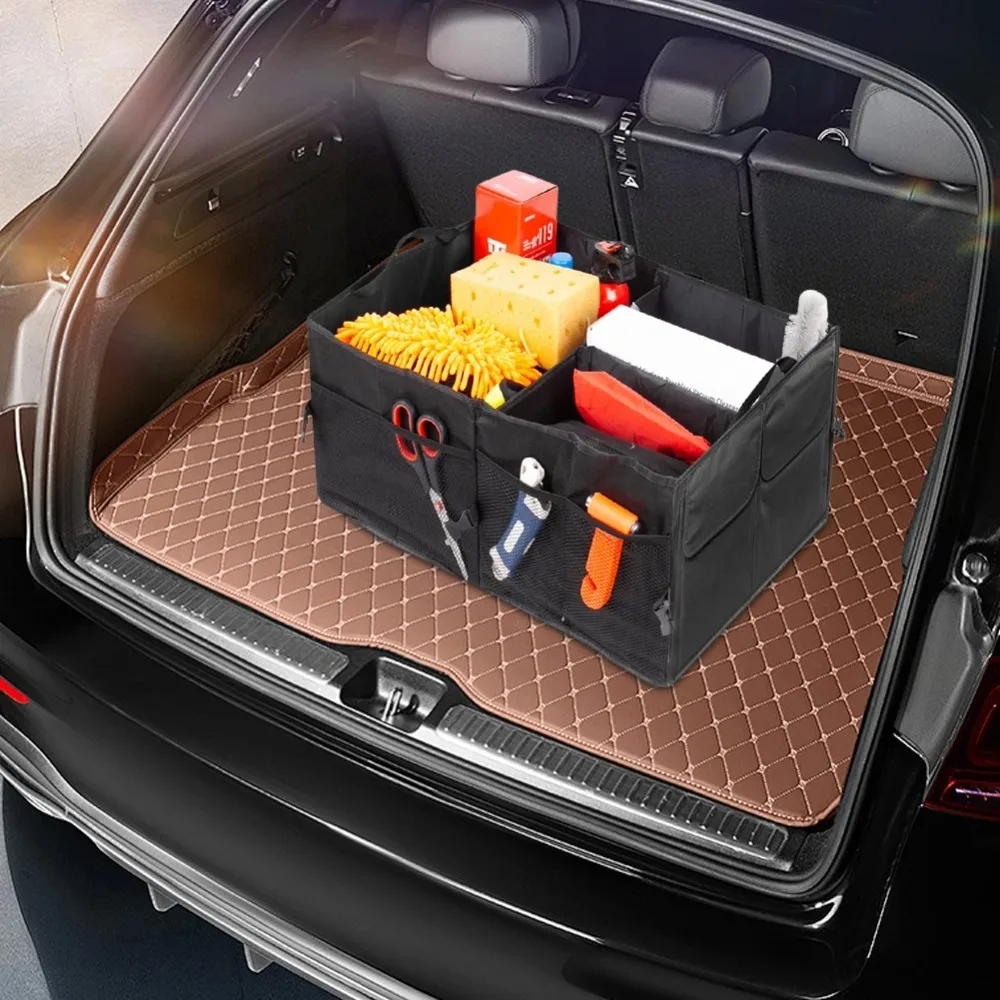 Car Trunk Storage Bag Folding Multifunction Container Tool Food Storage Bags Organizer Trunk Box for Universal Car
