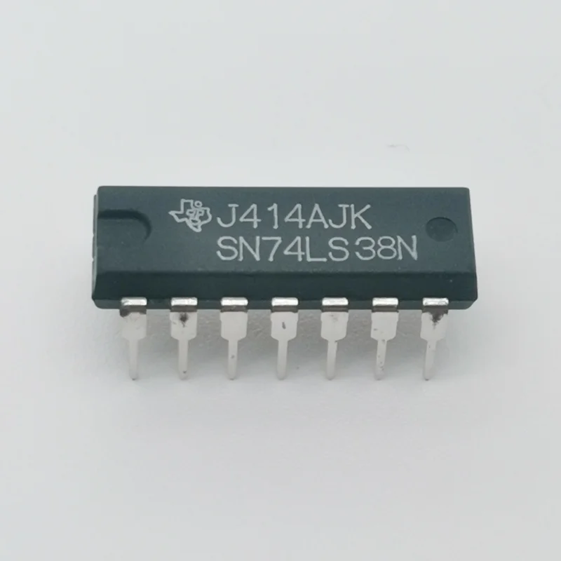 5PCS    SN74LS38N     DIP-14
