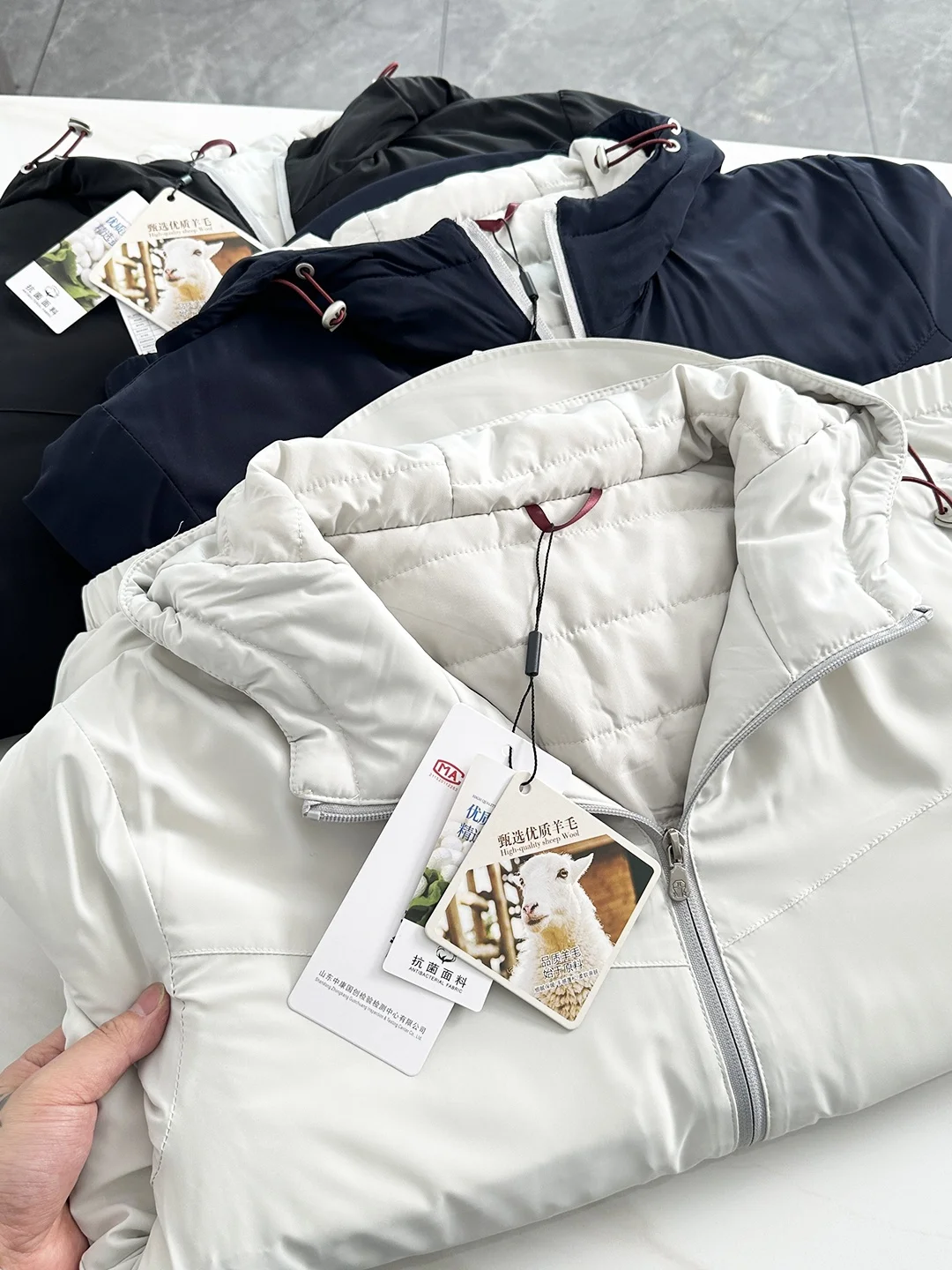 

Легкое повседневное свободное мужское хлопковое пальто с шелковым наполнением из технической шерсти, осень-зима, модное длинное пальто с капюшоном