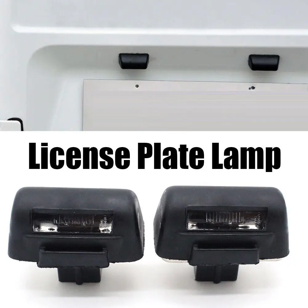 

2pc Rear Number Plate Lamp For Transit Mk6 Mk7 1985-2013 For Transit Connect 2002-2013 Led License Number Plate L W0f7