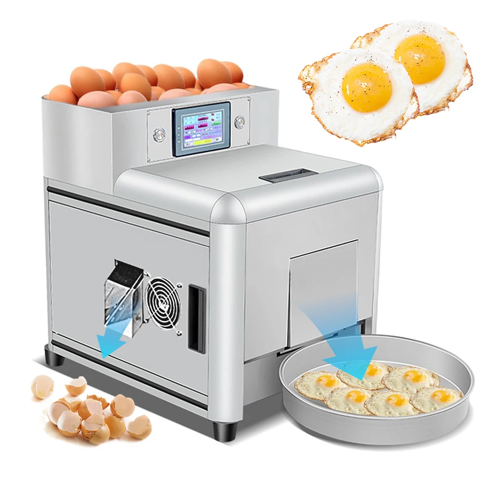 

Commercial Automatic Fried Egg Machine 3000W Stainless Steel Sunny-Side Up Maker for Restaurant Breakfast Shop